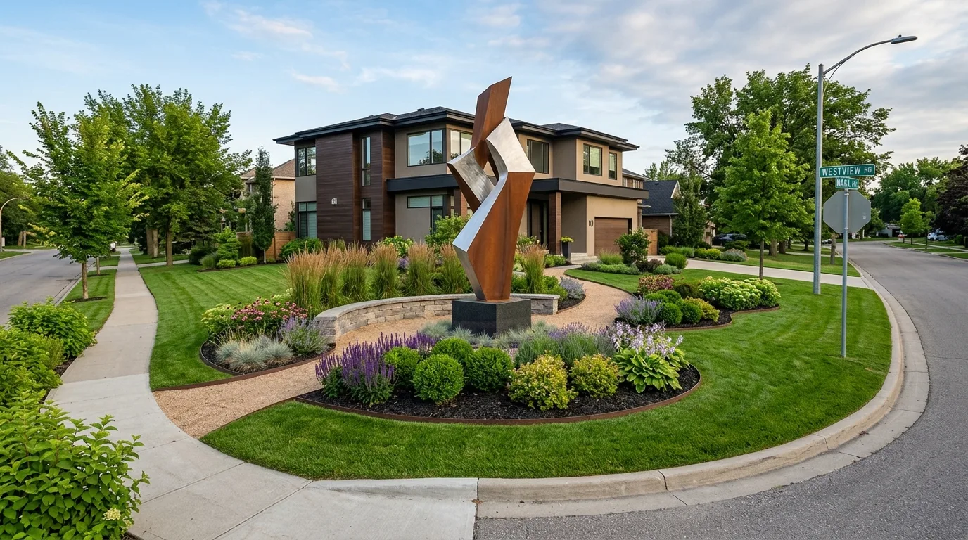 10 Corner Lot Landscaping Front Yard Ideas to Stand Out